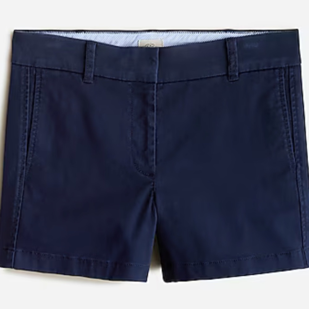4" stretch chino short (Navy Color)